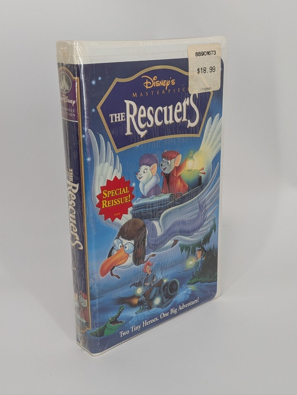 The Rescuers Walt Disney's Masterpiece Collection (1998/1999) VHS